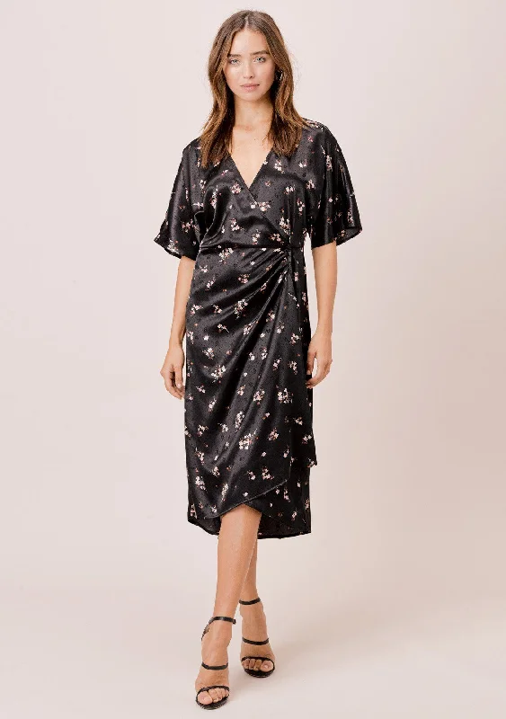 Elisa Floral Midi Dress Fashionable Pencil Midi Dress