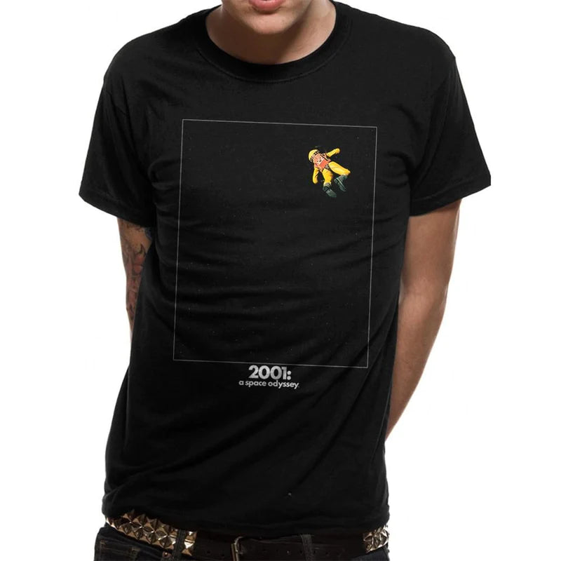 2001 Space Odyssey Floating In Unisex T-Shirt Adult Collared T-Shirt Boat Neck A-Line