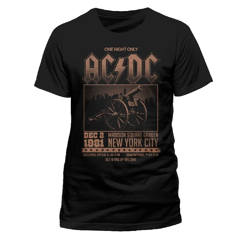 Ac/DC Madison Square Garden Unisex T-Shirt Adult Modern Contemporary Chic