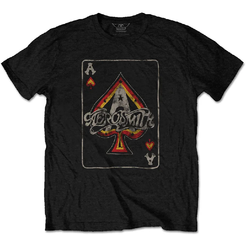 Aerosmith | Official Band T-Shirt | Ace Anti-Pilling Machine Wash Handmade