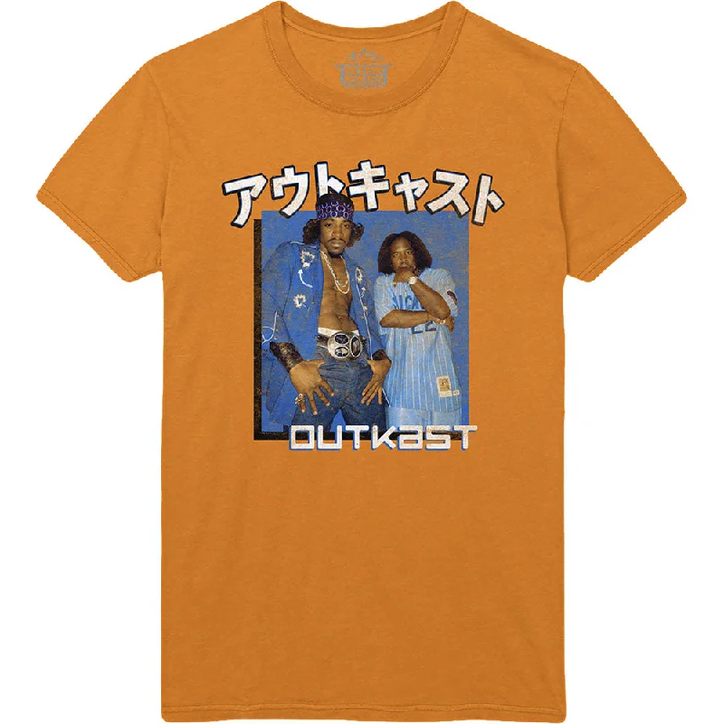 Outkast | Official Band T-Shirt | Blue Box Rayon Velvet Corduroy