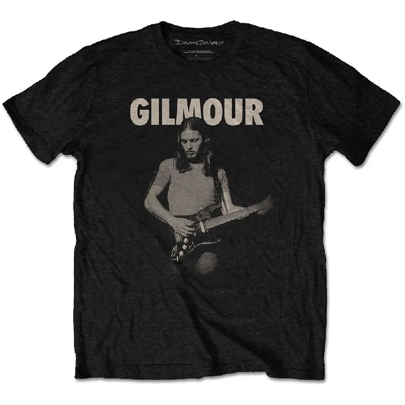 David Gilmour | Official Band T-Shirt | Selector 2nd Position Terry Blend Velvet Blend Canvas Blend