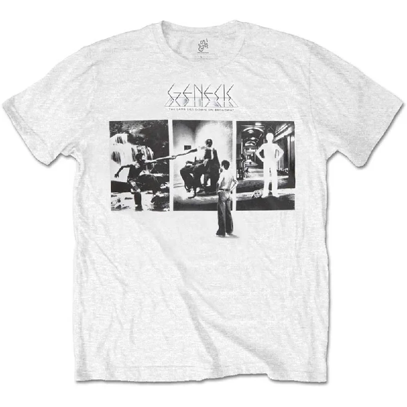 Genesis | Official Band T-Shirt | The Lamb Lies Down on Broadway Sequined Glittery Shiny