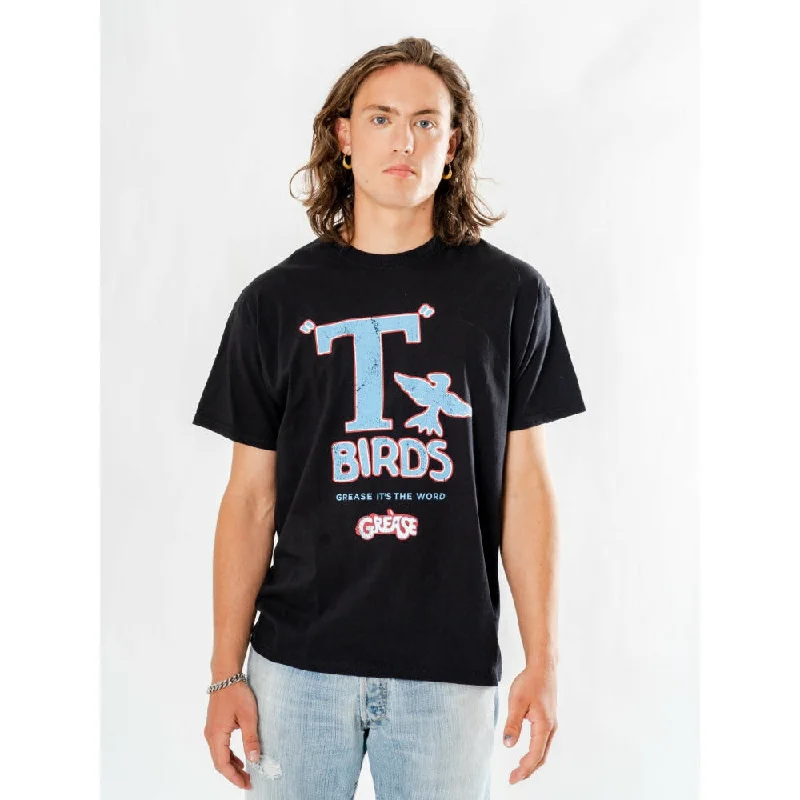 Grease T-bird T-Shirt Adult Polka Dot Checkered Tartan