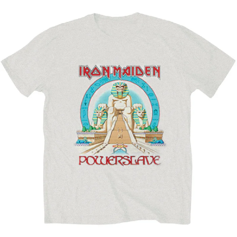 Iron Maiden | Official Band T-Shirt | Powerslave Egypt Chenille Fabric Brocade Fabric Lace Fabric