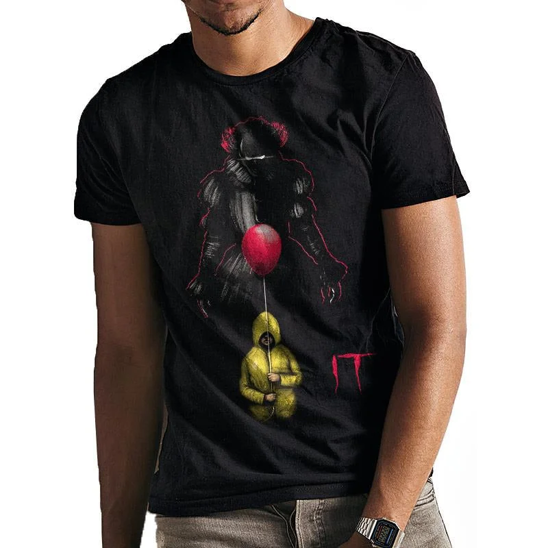 IT Lurking Clown Unisex T-Shirt Adult Terry Blend Velvet Blend Canvas Blend