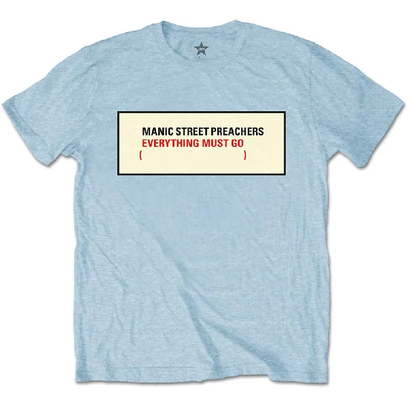 Manic Street Preachers | Official Band T-Shirt | Everything Must Go Casual Formal Business