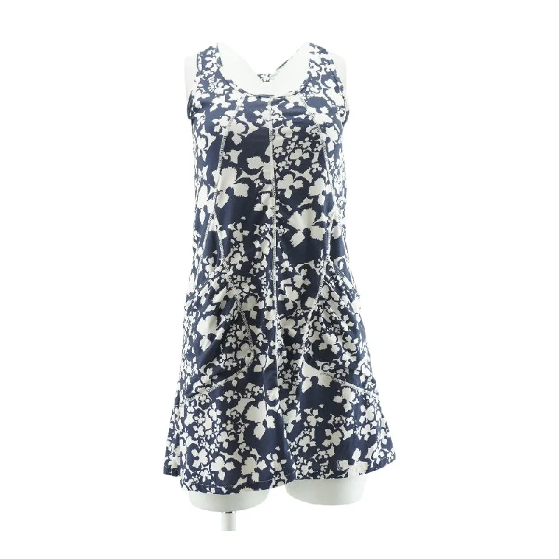 Navy Floral Mini Dress Fashionable Polka Dot Mini Dress