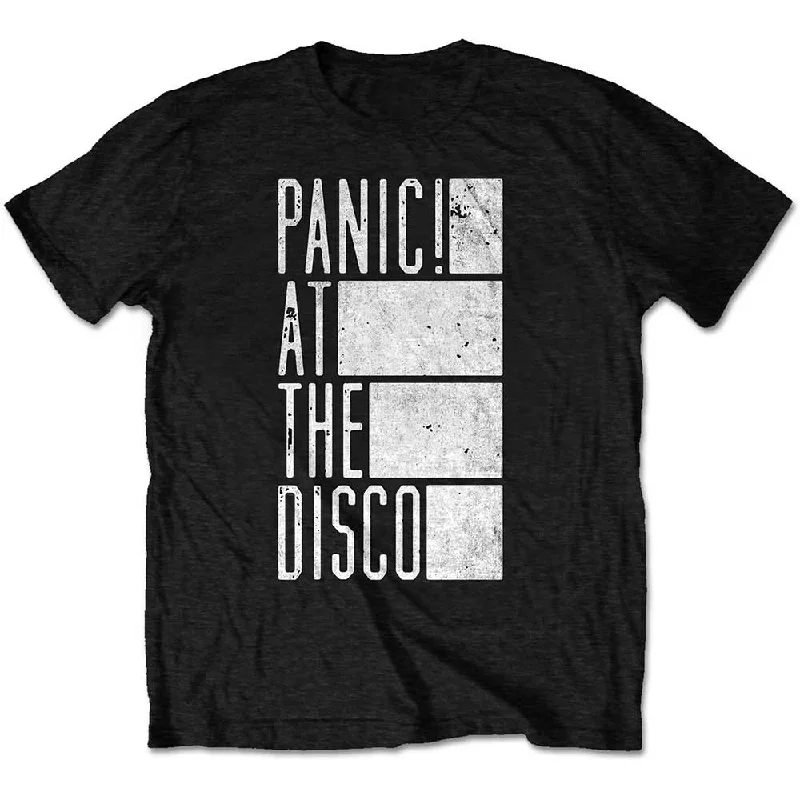 Panic! At The Disco | Official Band T-Shirt | Bars Spandex Blend Rayon Blend Denim Blend