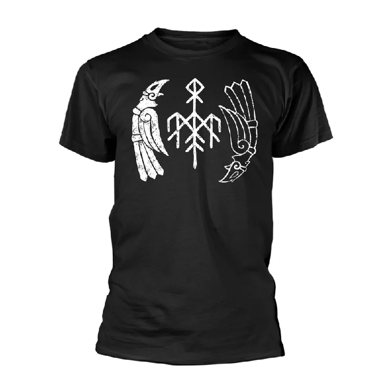 Wardruna | Official Band T-Shirt | Kvitrvan Denim Fabric Leather Fabric Suede Fabric