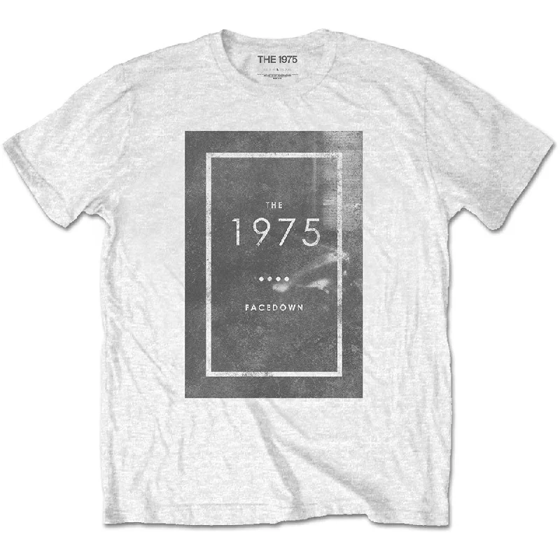 The 1975 | Official Band T-Shirt | Facedown Zippered Front Buttoned Front Snap Front