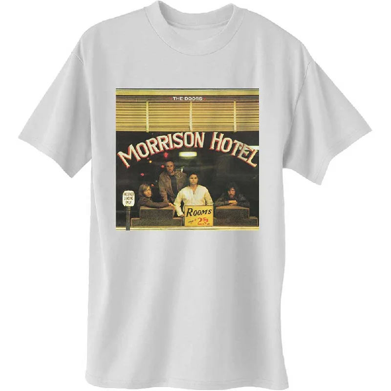 The Doors | Official Band T-Shirt | Morrison Hotel Beaded Sequined Faux Fur