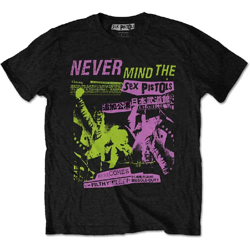 The Sex Pistols | Official Band T-Shirt | Japanese Poster Anti-Shrink Durable Soft