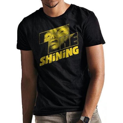 The Shining Yellow Logo Unisex T-Shirt Adult Graphic Embroidered Appliqued