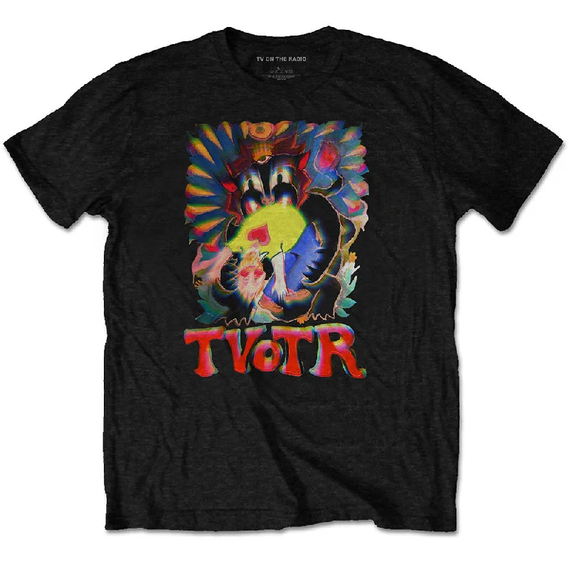 TV On The Radio | Official Band T-Shirt | Psychedelic Iron Safe Non-Iron Wrinkle Free