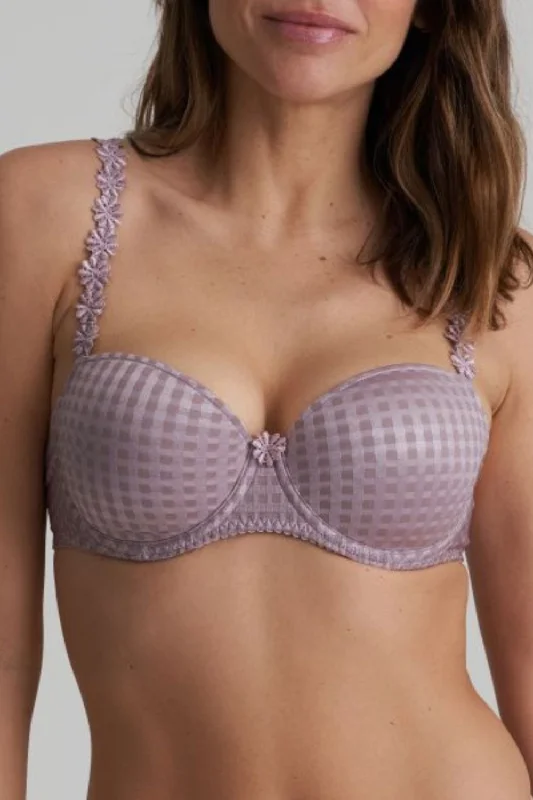 Avero Balcony Bra in Soft Sand Cotton Comfort Bra