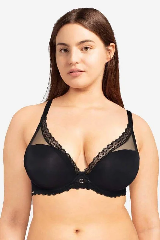 Parisian Allure Plunge Bra Contour Bra Style