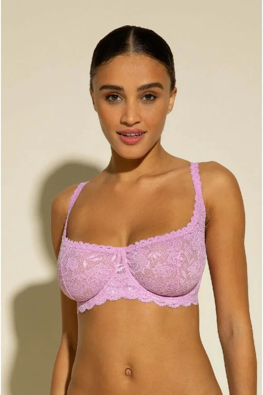 Never Say Never Balconette Bra in Neela Flower Sports Support Bra