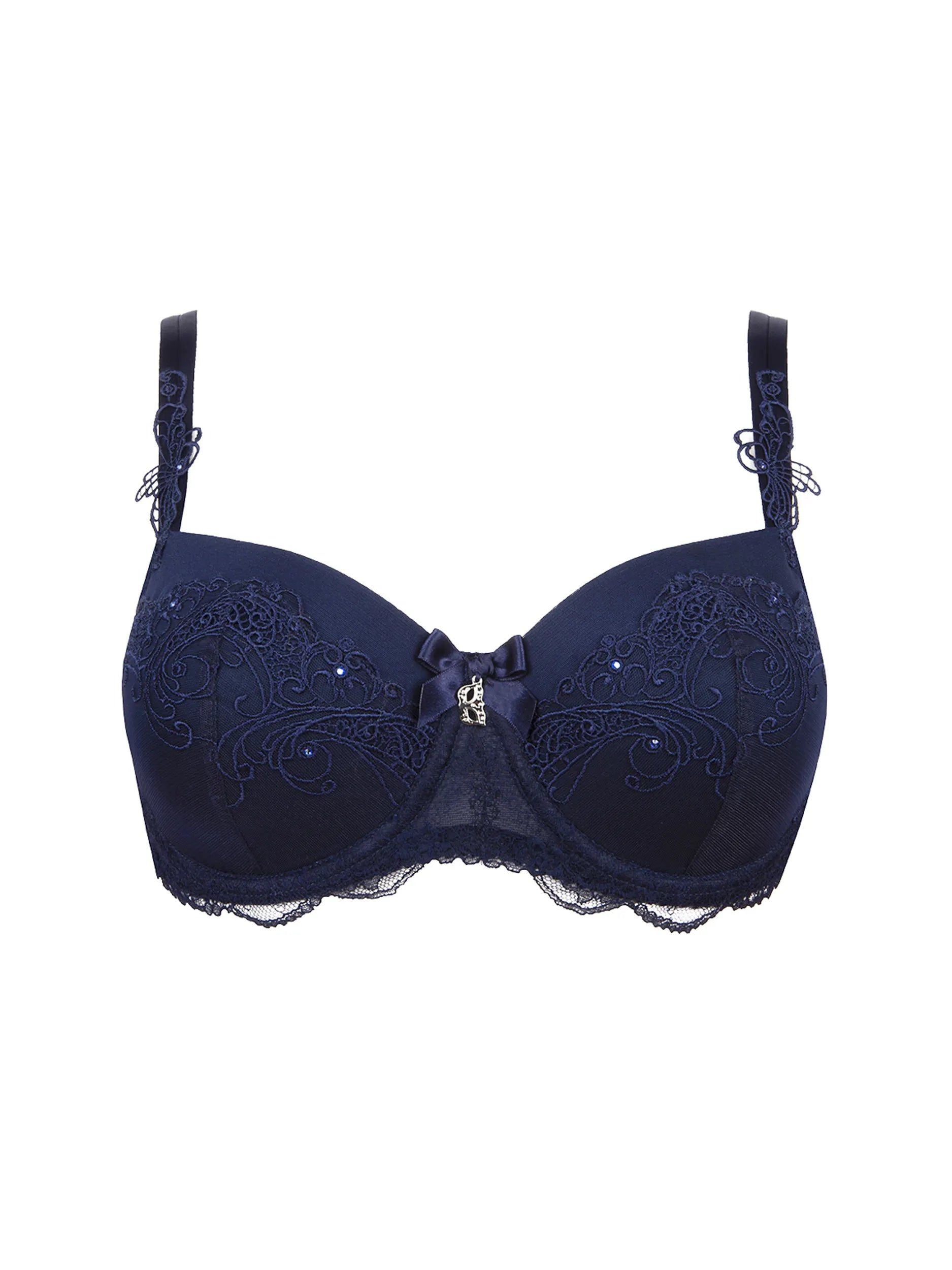 Soir De Venise Countour Bra In Bleu Venise - Lise Charmel Soft Support Bra