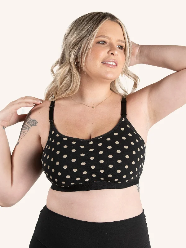 The Blake - Gathered-Front Comfort Nursing Bra Breathable Full Coverage