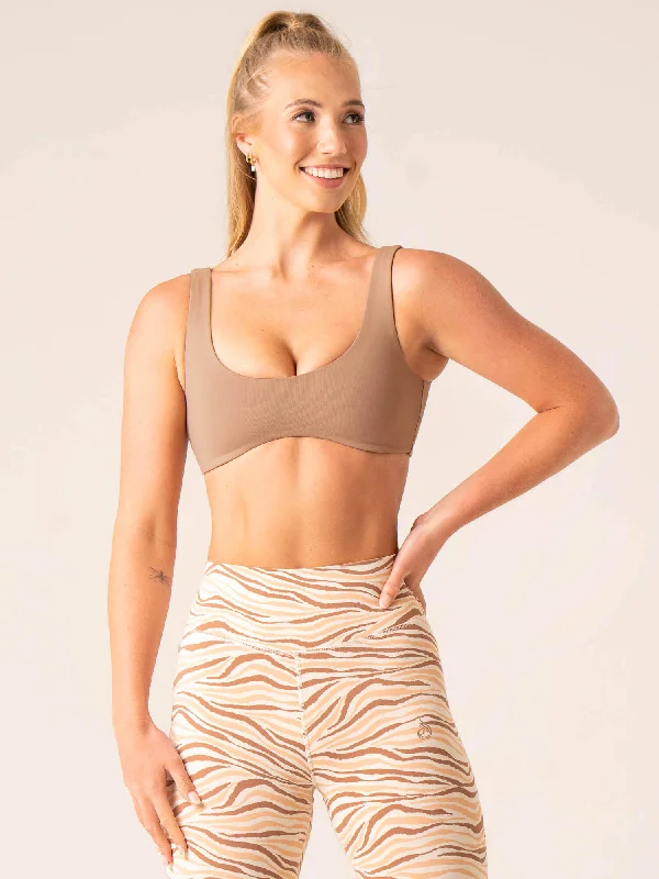 Unstoppable Lounge Bra - Mocha Sexy Underwire Bra