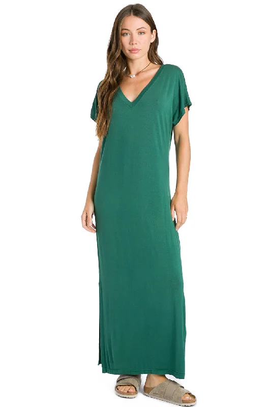 Everyday T Maxi Dress Cozy Open-Back Maxi Dress