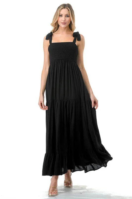 Women MAXI Dress Trendy Ruffled Maxi Dress