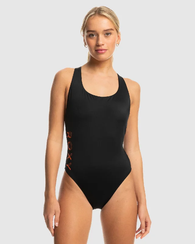 Womens Roxy Active Basic One Piece Sd One Piece Swim Sexy Swimwear Set