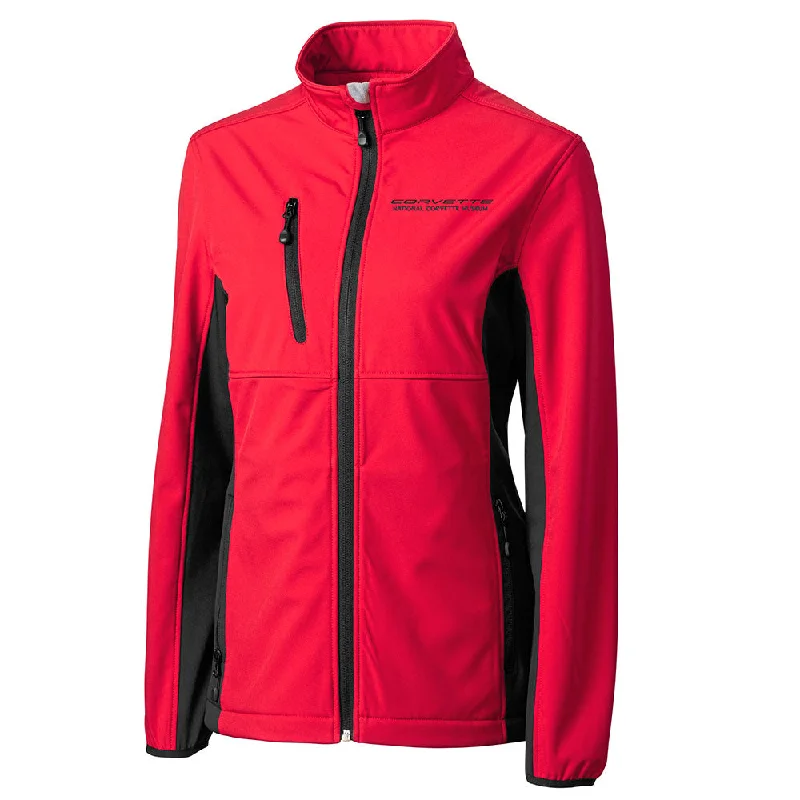 Corvette Ladies' Narvik Softshell Jacket Fitted Jacket Loose Jacket Oversized Jacket