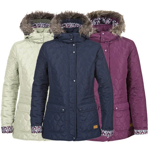 Trespass Padded Jenna Jacket Anorak Shell Jacket Lightweight Jacket