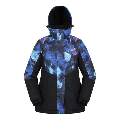 Mountain Warehouse Womens/Ladies Dawn II Printed Ski Jacket Fleece Jacket Down Jacket Feather Jacket