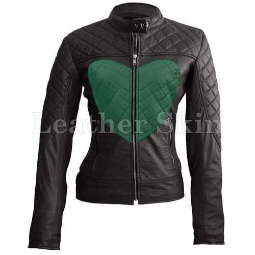 Women Love Leather Jacket Oversized Jacket Tailored Jacket Straight Jacket