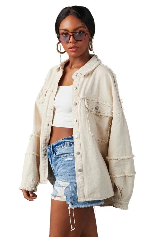 Denim Jackets Insulated Jacket Fitted Jacket Loose Jacket