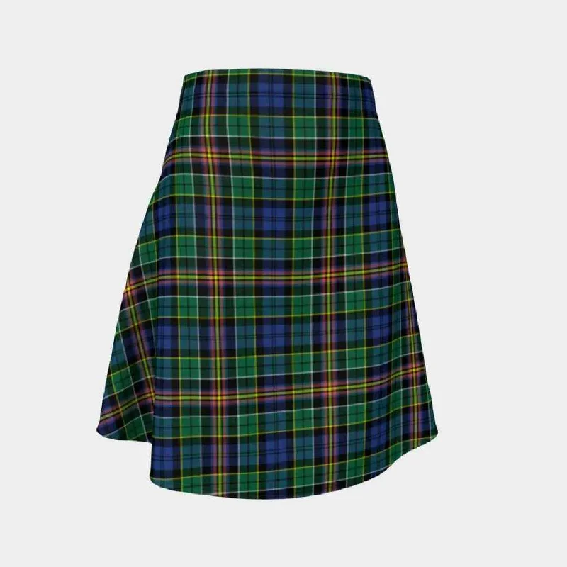 Allison Tartan Flared Skirt pencil skirt chic