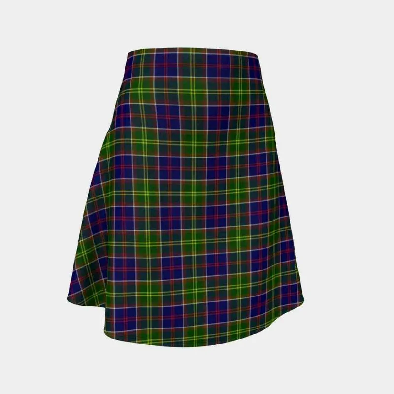 Ayrshire District Tartan Flared Skirt lace skirt elegant