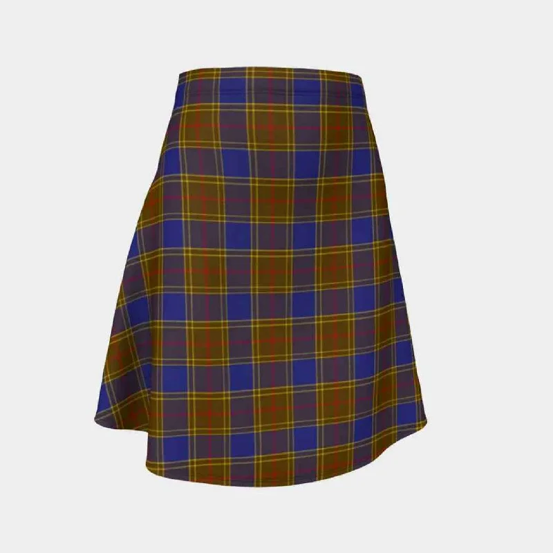 Balfour Modern Tartan Flared Skirt lightweight skirt design